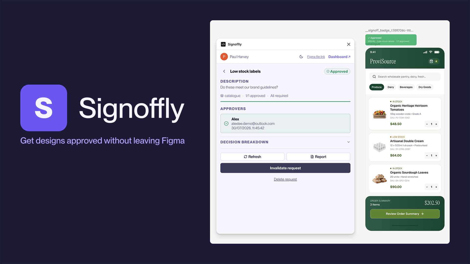 Signoffly